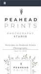 Mobile Screenshot of peaheadprints.com